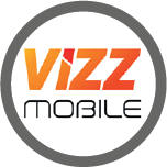 Logo for Vizz Mobile, one of the Mobile Top-Up Networks for Mobile Top-Up & International Calling Card Solutions avaiable from 3R